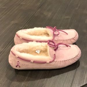 Breast Cancer Awareness Dakota Ugg Slippers